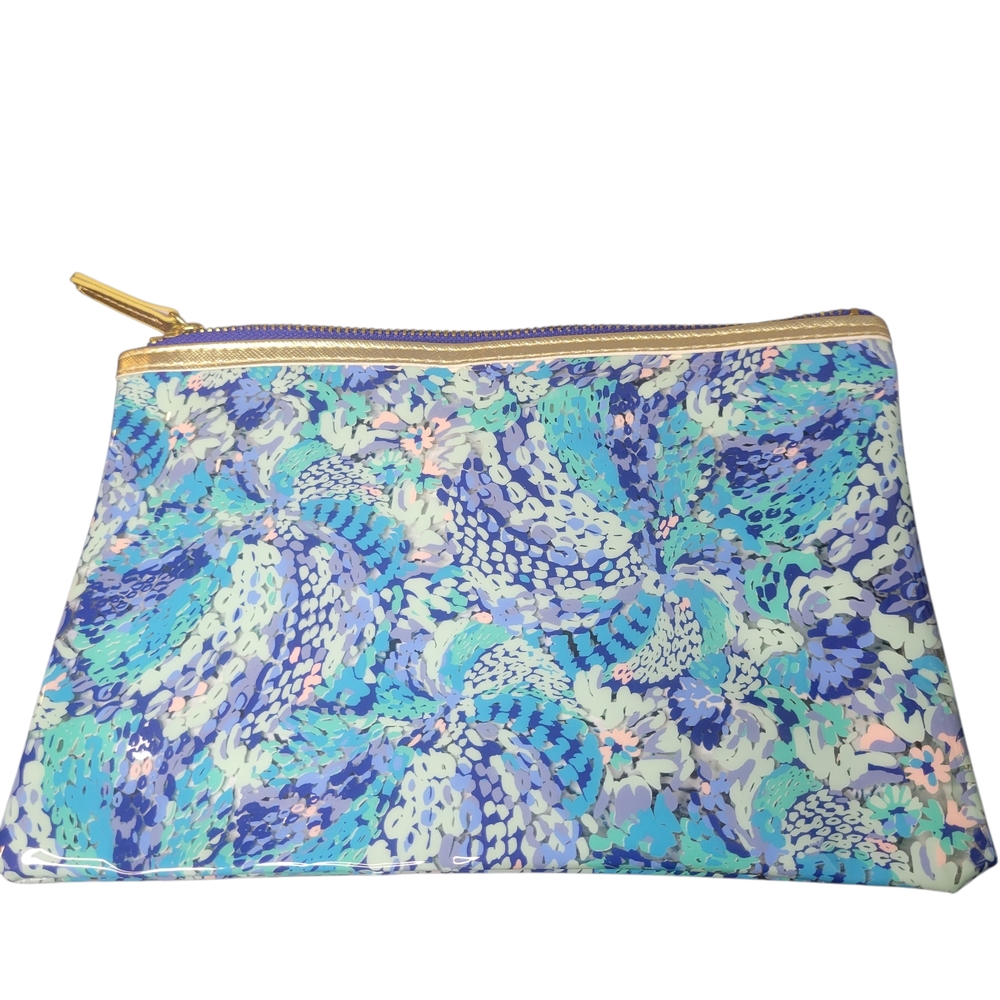 Lilly Pulitzer Pouch + Self Care Eye Revival Kit (5 Pieces) - Picture 3 of 9